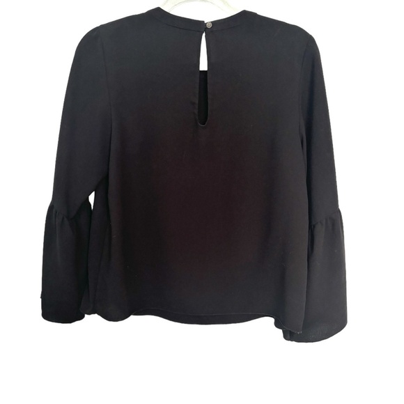 Aritzia Wilfred Launay Blouse Size Small Black - Picture 6 of 10